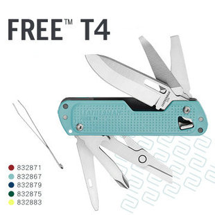 美国LEATHERMAN FREE T4 正品莱泽曼战术钳工具钳折叠钳户外钳