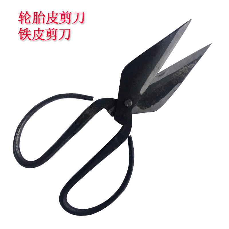 纯手工锻打厨房剪铁皮剪锋钢强力剪工业剪碳钢剪刀鸡骨鱼骨甲鱼剪