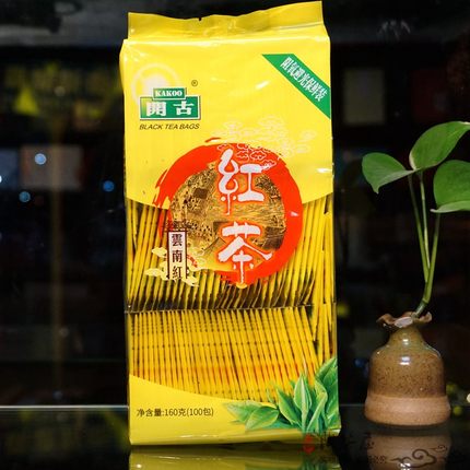 宾馆酒店红茶茶包浴室4S店一次性专用代用茶叶100袋泡茶茶叶袋装