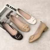 女时尚 百搭软底软面平跟仙女风9026 新款 单鞋 品牌力荐 2025春季