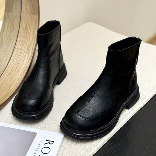 【品牌力荐】秋冬上新百搭时尚保暖舒适高级设计感靴子3115