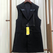 明线中长款 福利款 马夹潮款 西服坎肩马夹 百搭无袖 春秋款