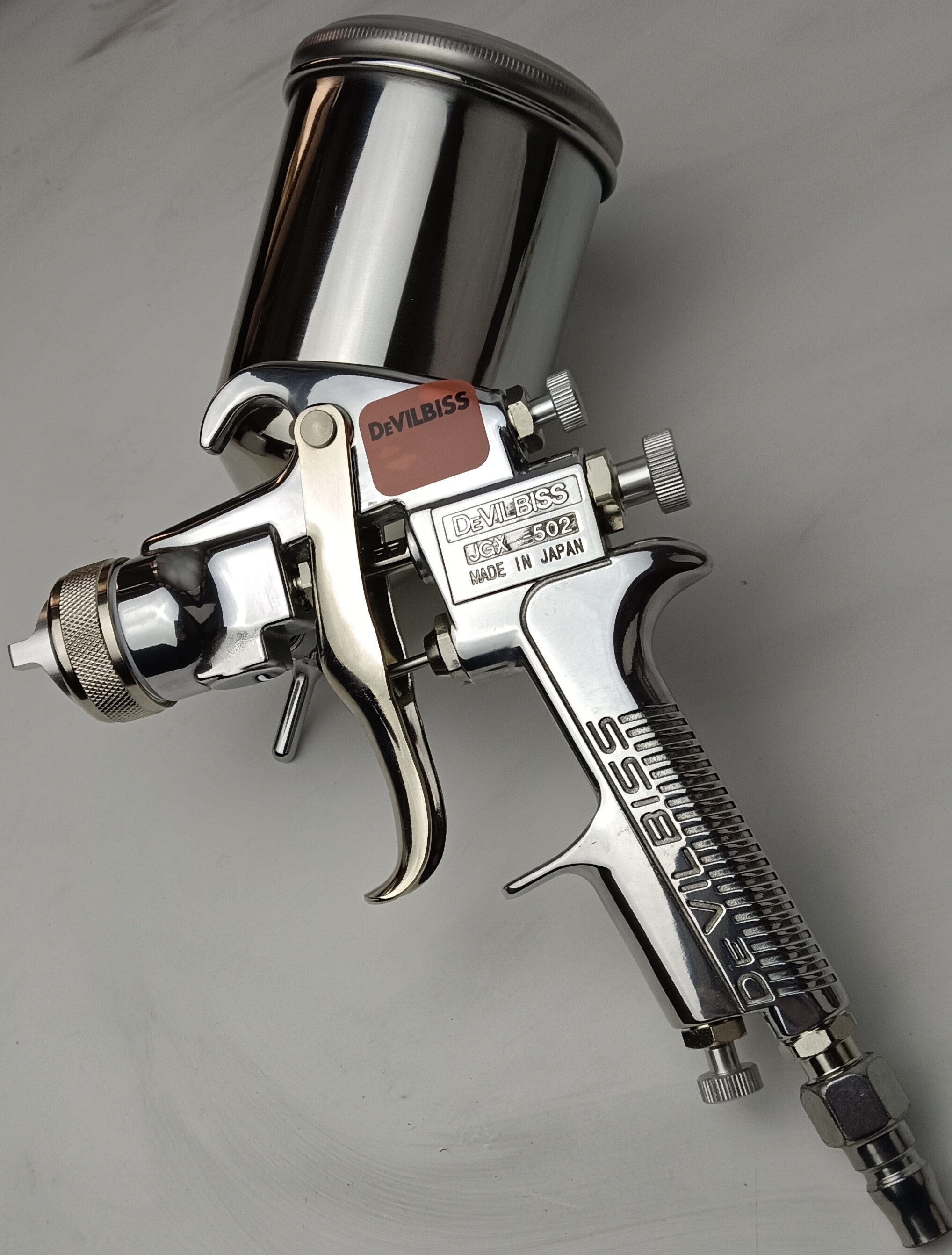 原装正品进口戴维斯502汽车面底漆1.4 1.8口径高雾化油漆喷枪