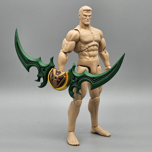 1/12兵人武器配件四骑士蛋刀模型