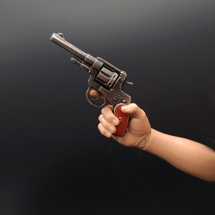 1/6兵人武器配件小丑左轮枪模型玩具道具搭配12寸人偶手办素体ht
