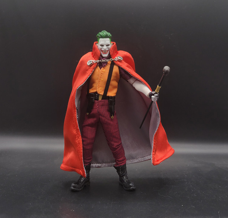 1/12兵人衣服配件shf披风6寸figma人偶素体模型超人斗篷mezco长袍