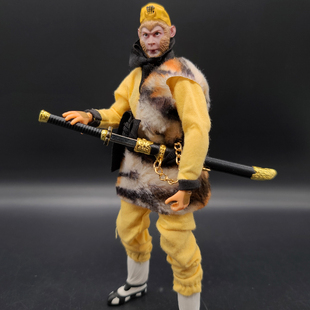 1/12古代兵人配件侠客武士宝剑6寸可动人偶手办模型佩刀微缩刀剑