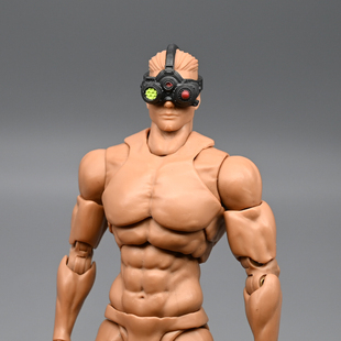 1/12兵人武器夜视仪头盔眼镜特种部队6寸人偶手办模型diy魔改配件