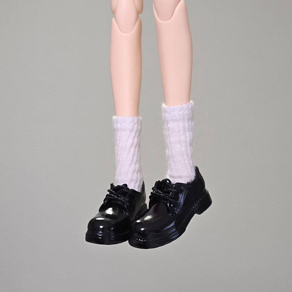 6分azone水手服ob24ob22学生鞋制服鞋jk皮鞋bjd素体娃衣鞋子娃鞋图片