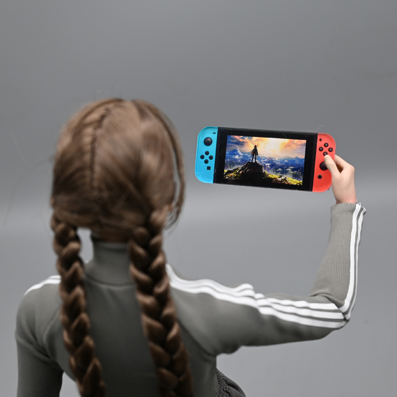 1/12机娘兵人配件6分小布游戏机