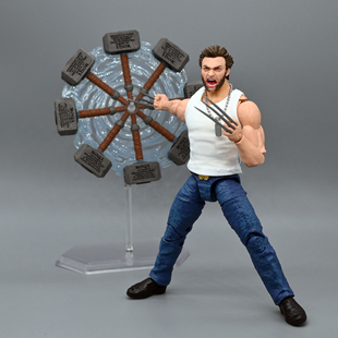 1/12兵人武器shf配件6寸机娘人偶雷神之锤旋转锤子特效件diy改件