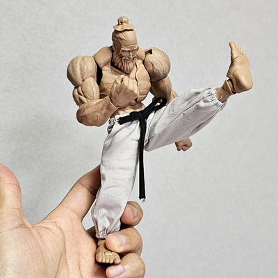 romankey大块头兵人素体裤子长裤