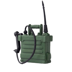 1/12兵人配件二战场景figma无线电台shf对讲机dam电话6寸neca模型