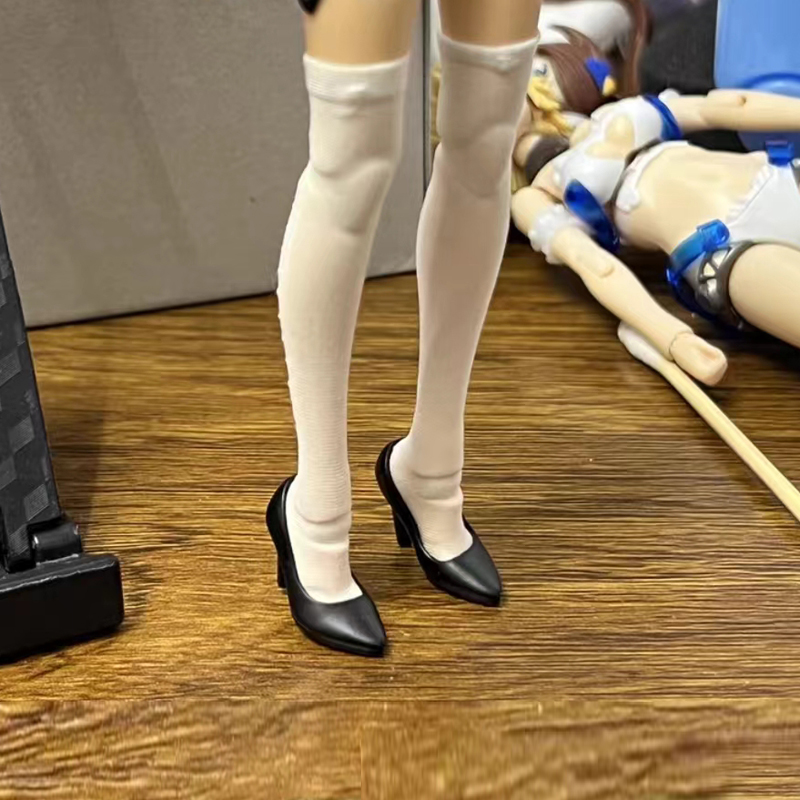 1/12兵人配件机娘高跟鞋素体鞋子