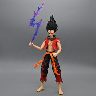 1/12兵人武器配件shf佐助路飞闪电特效件6寸人偶手办机娘素体改件