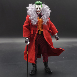 1/12兵人衣服配件mezco小丑中长款风衣6寸shf男素体figma外套娃衣