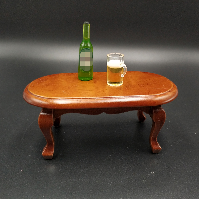 1/12兵人场景配件figma迷你茶几