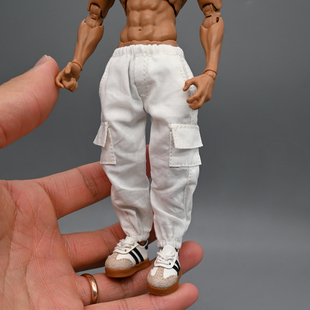 1/12兵人衣服配件romankey男素体vtoys工装裤长裤bjd阿巳娃衣裤子