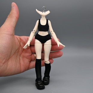 12分出逃体明月体娃衣运动小背心bjd素体内衣内裤泳衣泳装ob阿巳3