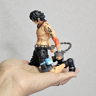 shf海贼火拳艾斯路飞萨博海楼石手铐配件diy手办模型改件魔改道具