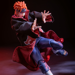 shf火影天道佩恩忍者晓袍衣服diy布衣配件晓组织六道火云袍子外套