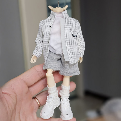 阿巳3.0素体BJD修罗丸衬衣外套