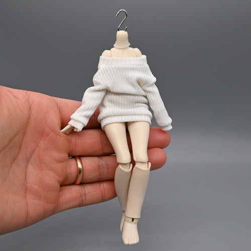 大12分阿巳3明月出逃bjd露肩毛衣