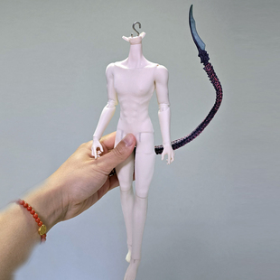 1/6分兵人BJD特六阿巳素体娃用恶魔尾巴次元造物ob30雏菊娃衣配件