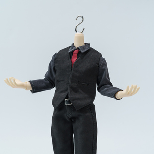 大12分阿巳3.0娃衣北冥体修罗丸BJD娃娃素体衣服西装西服马甲衬衫