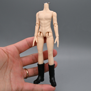 12分ob11阿巳2娃衣配件3.0修罗丸娃鞋bjd素体增高靴子鞋子作战靴