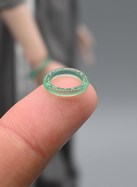 1/6古代兵人素体首饰手镯玉石手环bjd古装汉服衣服配件古风饰品ob