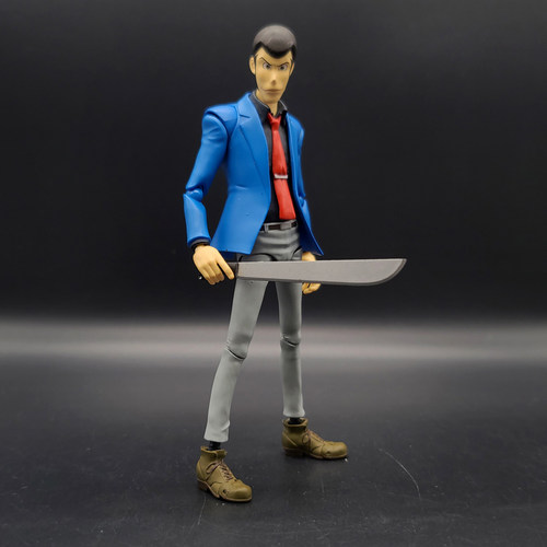 1/12兵人武器配件shf黑帮大刀