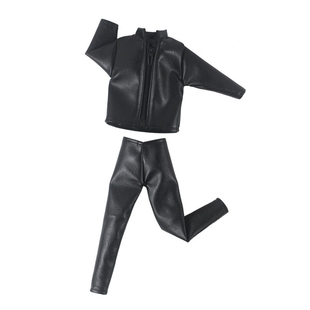 1/6分兵人衣服配件皮衣皮裤雏菊28阿巳特六男素体bjd娃衣皮夹克ob