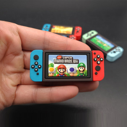 3分4大叔BJD娃屋拍照道具SD娃娃配件NS游戏机PS微缩掌机迷你模型