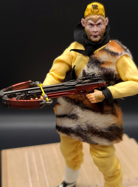 1/12兵人武器配件shf鹰眼弓箭弩枪玩具模型6寸7可动人偶手办道具