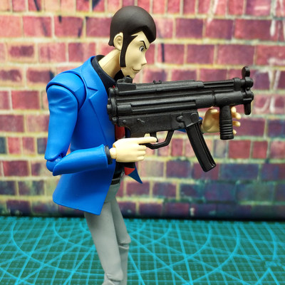 1 12兵人配件neca枪模武器mp5道具6寸7可动人偶素体figma模型shf 虎窝淘