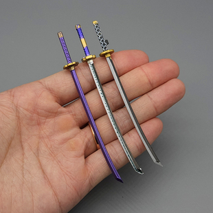 1/12兵人配件shf海贼索隆太刀剑气特效件6寸机娘素体武士浪人武器