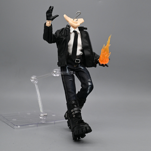 大12分阿巳3北冥体修罗丸娃衣bjd素体破洞牛仔裤腰带长裤酷帅裤子