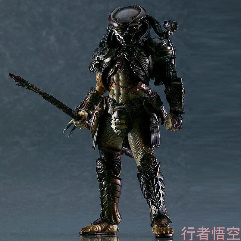 figma异形大战铁血战士1/12独狼6寸可动恐怖终极捕食者 手办模型