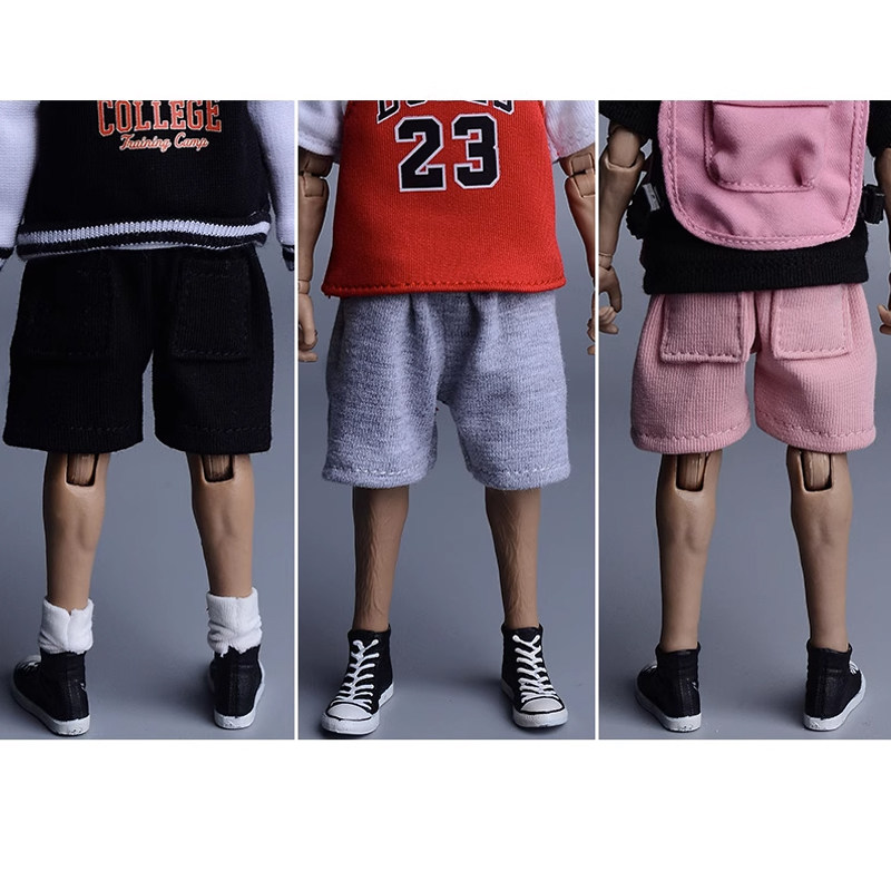 1/12兵人衣服配件figma裤子短裤