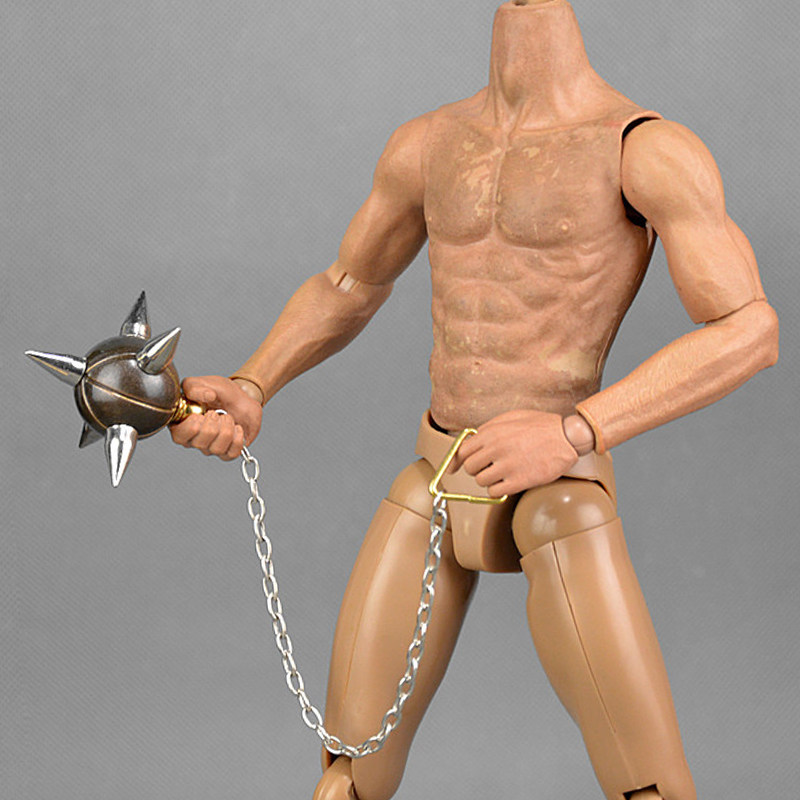 shf兵人素体武器配件12寸人偶冷兵器模型蕾姆流星锤1/6手办模型