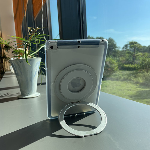 适用ipadPro平板保护套A1584金属磁吸支架A1652/A1670旋转A1671全包A1821防摔A1876/A1983磨砂A1895/A2014壳