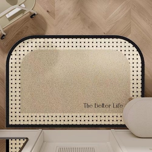 百搭配色入户门除尘丝圈地垫