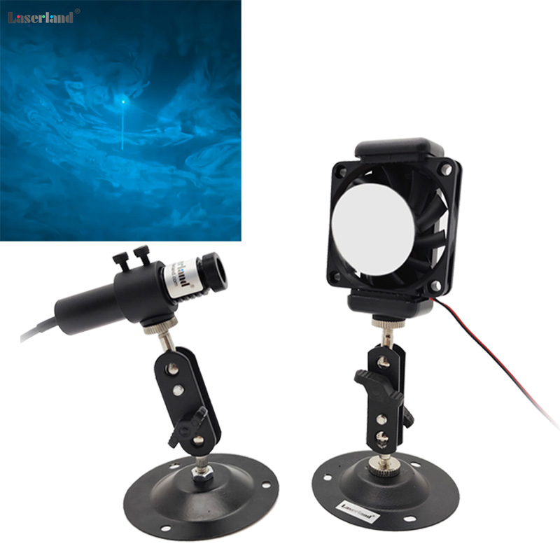 镭蓝488nm天蓝光束激光旋涡舞台灯光夜店酒吧光柱氛围光效DIY套装