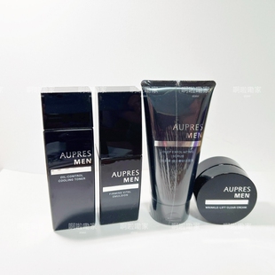 欧珀莱男士俊士补水紧致醒活凝乳控油爽肤水洁面面霜4件套