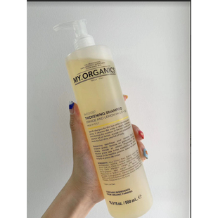 现货 my organics 柠檬蓬松洗发水 500ml