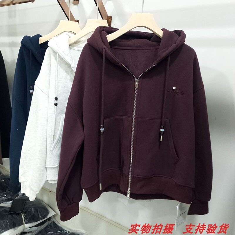连帽女士休闲卫衣简单休闲