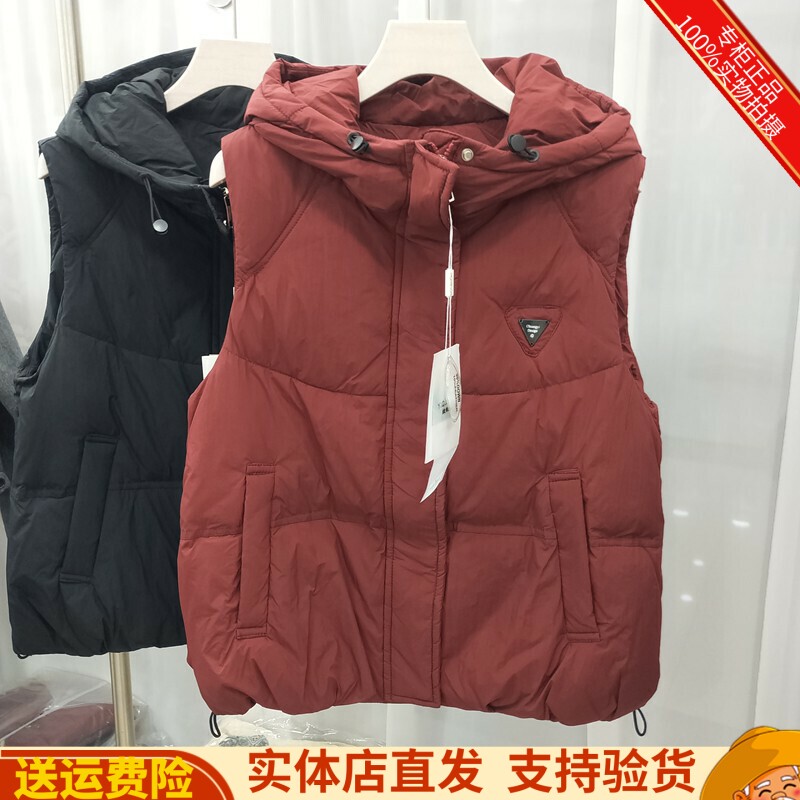 连帽休闲保暖马甲坎肩无袖