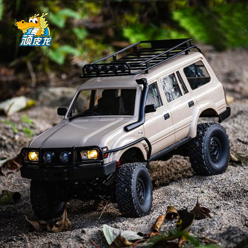 c54顽皮龙rc遥控车四驱全比例lc80陆巡攀爬越野车玩具皮卡车模型