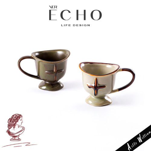 ECHO设计感窑变陶瓷马克杯